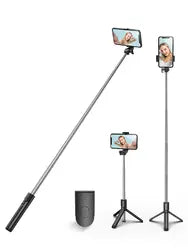 Selfie Stick τρίποδο με φως LED πλήρωσης