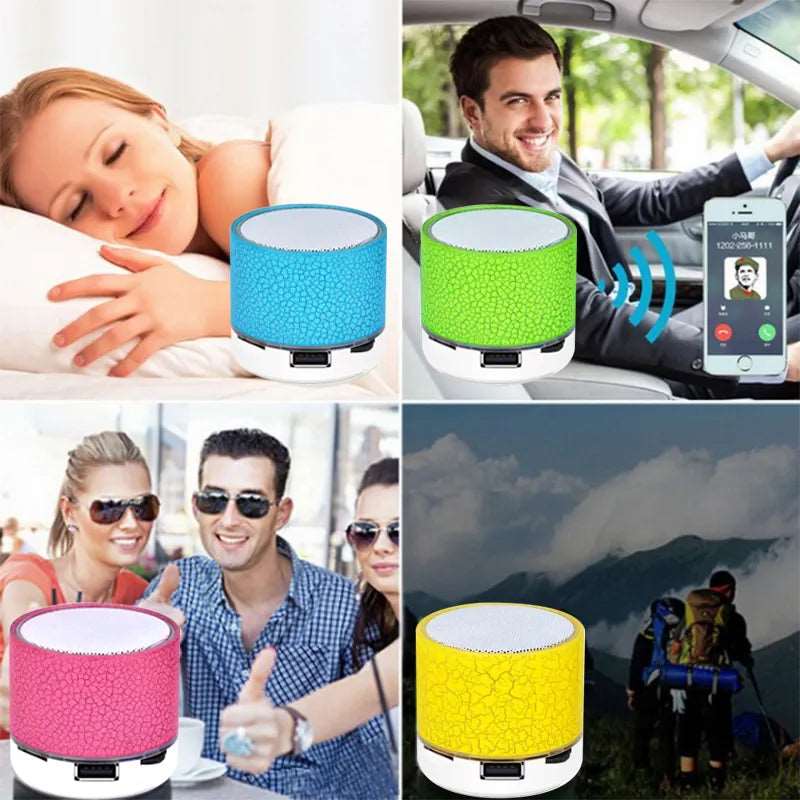 Wireless Mini Bluetooth Speaker with Led