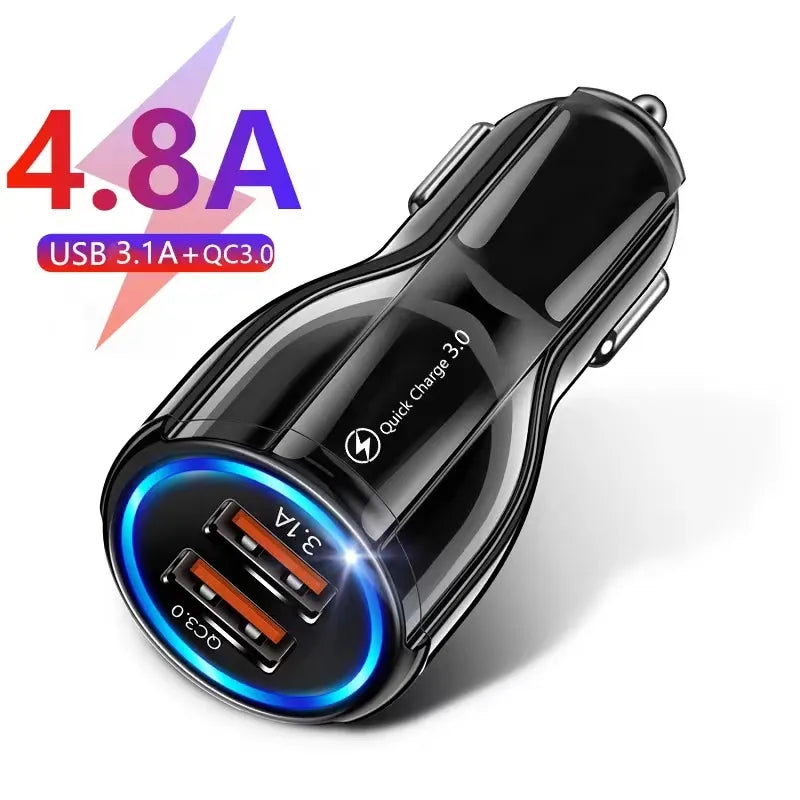 5V 3.1A Dual USB Car Charger