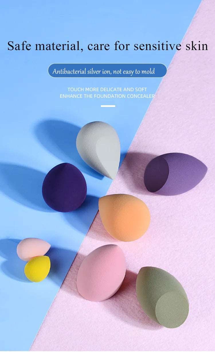 7 Pcs Makeup Sponge Set