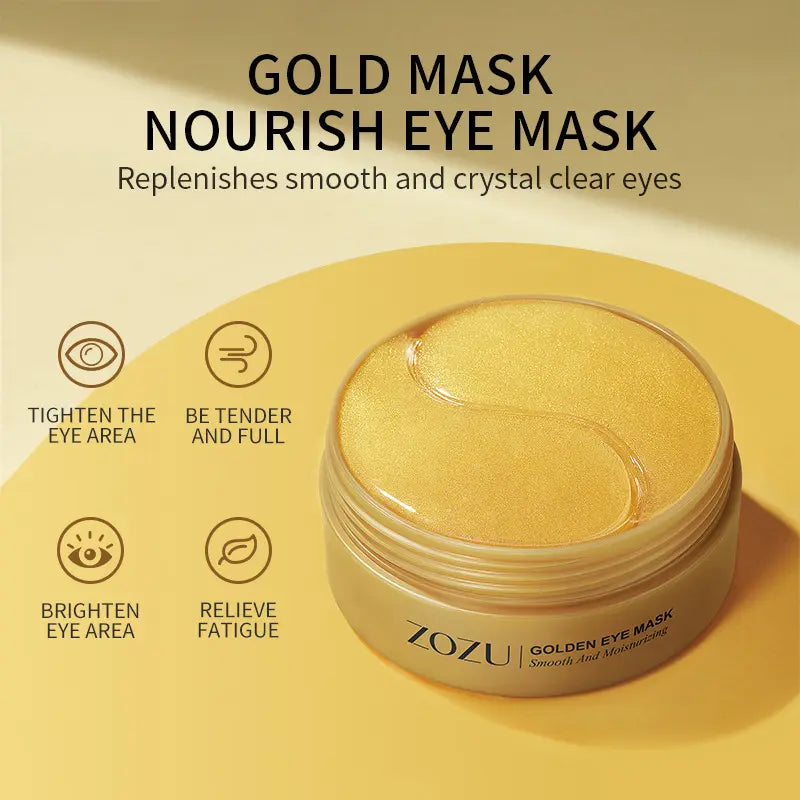 24K Gold Under Eye Patches 30 Ζευγάρια