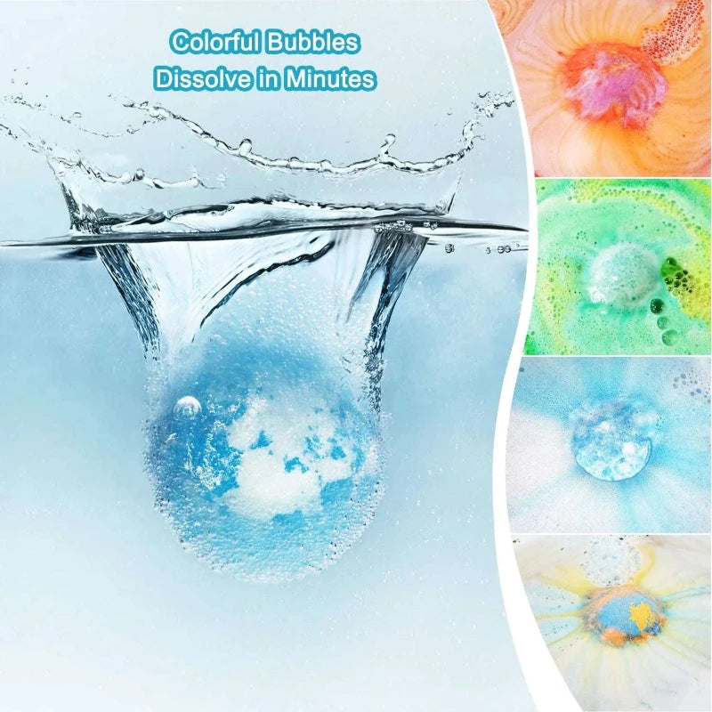 Fizzy Bath Bombs 6 pcs/set